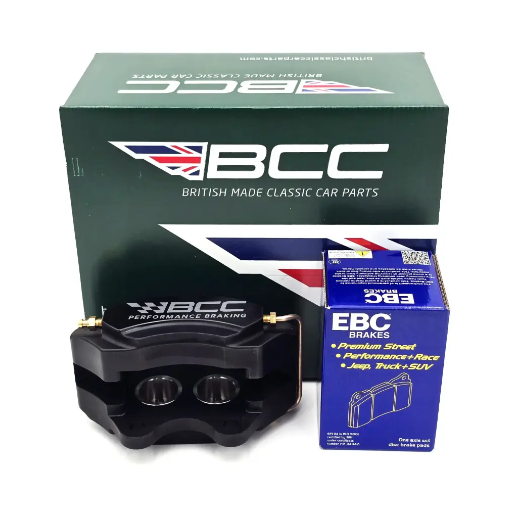 BCC Front Vented Caliper Upgrade - Jaguar MK2