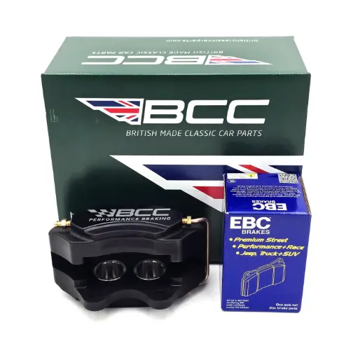 [BCC-JA012-102VD] BCC Front Vented Caliper Upgrade - Jaguar MK1