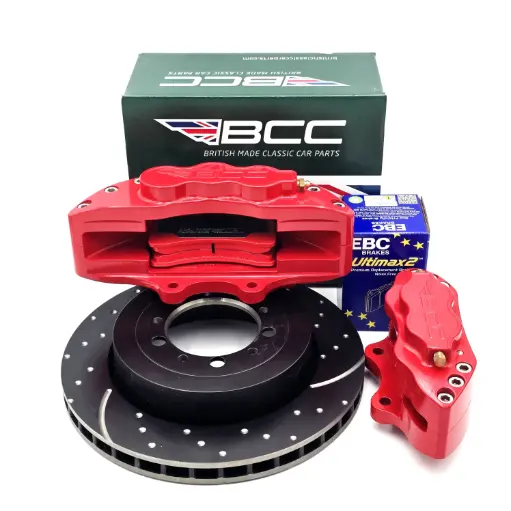 Land Rover Defender Front & Rear Big Brake Kit - 18 inch Wheels